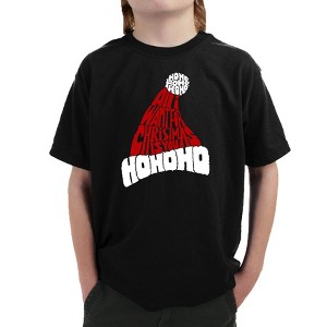 LA Pop Art All I Want for Christmas is You - Boy's Word Art T-Shirt - 1 of 4