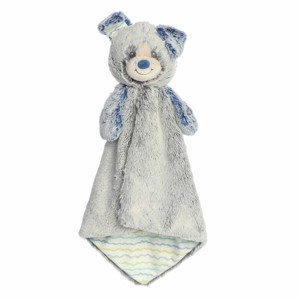 ebba Large Piper Pup Luvster Cuddlers Luvster Snuggly Baby Stuffed Animal Blue 16" - 1 of 4