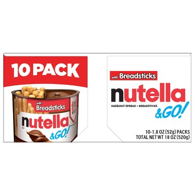 Nutella and Go Breadstick Family Pack