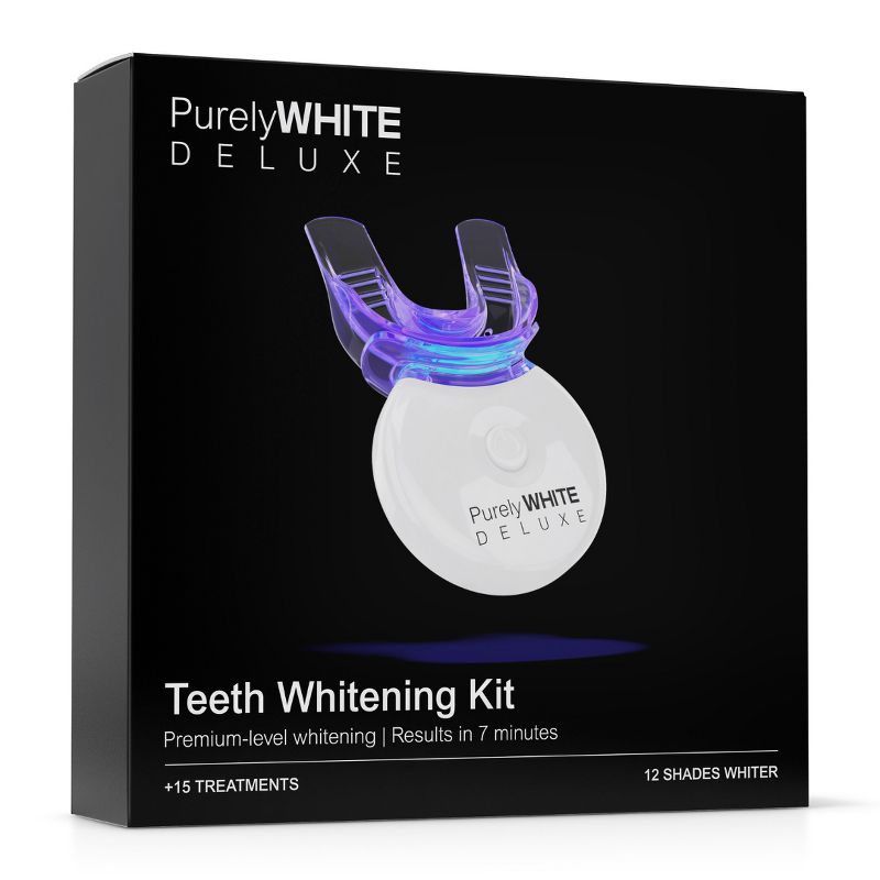 PurelyWHITE DELUXE Teeth Whitening Kit, 1 of 10