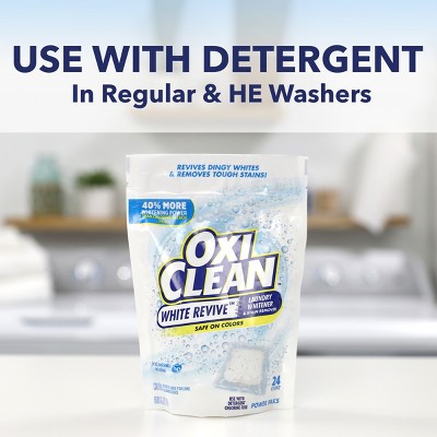 OxiClean White Revive Laundry Whitener and Laundry Stain Remover Liquid - Thumbnail 3