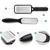 2 Pack Foot Files Callus Remover Stainless Steel Foot Rasp and Dual Sided Feet File Scrubber Pedicure - 2 of 4