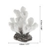 Unique Bargains Coral Reef Decor Mini Faux Coral Decor for Aquarium Decorations White 1.77"x1.85" 1 Pcs - 4 of 4