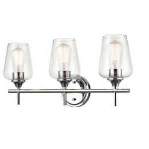 Millennium Lighting Ashford 3 - Light Vanity in  Chrome - 1 of 4