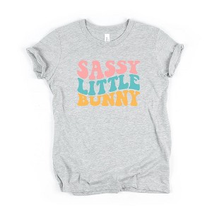 The Juniper Shop Sassy Little Bunny Toddler Short Sleeve Tee - 1 of 2