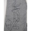 Looney Tunes Bugs Bunny Character Youth Athletic Gray Jogger Pants - 2 of 2