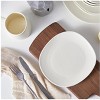 Stone lain Delilah Salad Plate 6-Piece Dish Set, Porcelain, Cream, 6 Salad Plates - 4 of 4
