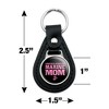 Marine Mom Black Leather Keychain - 2 of 4