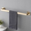 5-Piece Bathroom Hardware Set SUS304 Stainless Steel Towel Bar, Toilet Paper Holder, Robe Hook, Modern Design - 3 of 4