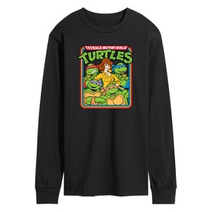 Men's - Teenage Mutant Ninja Turtles - Retro Group April Long Sleeve Graphic T-Shirt - 1 of 4