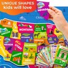 QUOKKA 70 Pieces Jigsaw Puzzles for Kids 4 5 6 Years Old - 400+ Facts on 50 Double-Sided Flashcards | Learn World| Education Activity Gift - 3 of 4