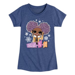 Girls' - LOL Surprise! - Winter Dolls Fitted Short Sleeve Graphic T-Shirt - 1 of 4