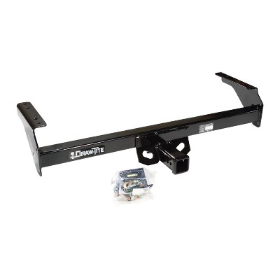 Draw-Tite 75186 Class III Custom Fit Trailer Hitch w/ 2" Square Receiver Tube Opening, Weight Carrying Capacity Rated up to 400/4,000 pounds (TW/GTW)