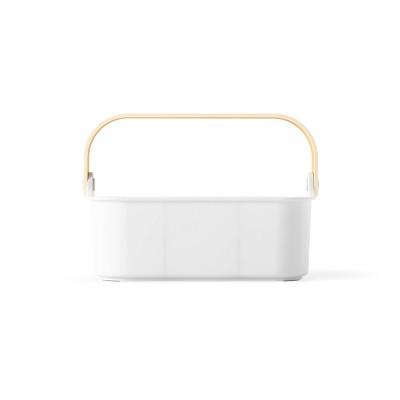 Umbra 4.88" Bellwood Bin Natural: Kitchen Storage Organizer, Multi-Compartments, ABS Material, 5-Year Warranty — фото 3