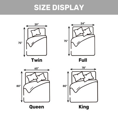 Luxurious White Queen Down Alternative Mattress Topper