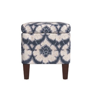 Large Textured Storage Bench - HomePop - 1 of 4