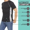 Daresay Mens Dri Fit Shirts Moisture Wicking Tshirt For Men Gym Shirts For Men, Up to 3XL, Pack of 4 - 3 of 4