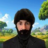 HMS Fortnite Inspired The Sniper Adult Costume Beard & Wig Set - 2 of 3