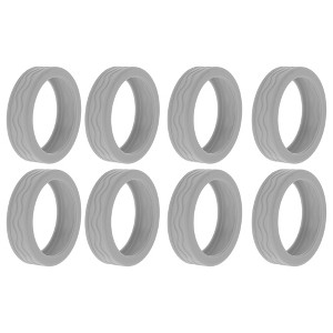 Unique Bargains Travel  Luggage Wheel Protection Cover Wear-Resistant Noise Reduction - 1 of 4