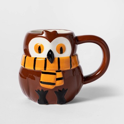 13oz Earthenware Owl Mug - Hyde & EEK! Boutique™