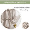 BAGOKIE 72"x72" Waterfall Ruffle Shower Curtain, Pack of 1 - 4 of 4