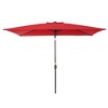 Sonkuki 6×9FT Rectangular Outdoor Patio Umbrella w/Push Button Tilt and Crank Handle, Sun-Protective - 2 of 4