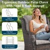 Gymojoy Outdoor Patio Chair with Table High Back Club Chair - 4 of 4