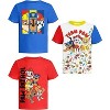 Nickelodeon Paw Patrol Graphic T-Shirt (Sets) Marshall Chase Rubble Rocky Skye Everest Zuma Outfit Tee Toddlers Birthday to Kids Clothes - 2 of 4
