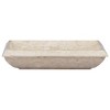 vidaXL Sink Cream 19.7"x13.8"x3.9" Marble - 3 of 4
