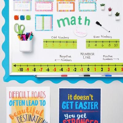 Bright Creations 37-Piece Magnetic Number Line Set for Classroom