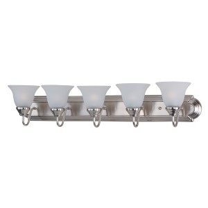 Maxim Lighting Essentials - 801x 5 - Light Vanity in  Satin Nickel - 1 of 2