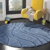 Florida Shag SG471 Power Loomed Indoor Rugs - Safavieh - 2 of 3