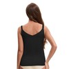 INSPIRE CHIC 3 Choice for Women's Square or V Neck Cami Vest Wide Strap Light Sleeveless Tank Camisoles - 2 of 4