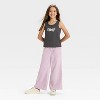 Girls' Pointelle Fitted Lace Trim Tank Top - Cat & Jack™ - 4 of 4