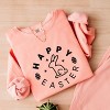 Simply Sage Market Happy Easter Eggs Lightweight Garment Dyed Sweatshirt - 3 of 4