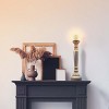 TX USA Corporation Wood Pillar Candle Holder, Pillar Candle Holders Decorative Candlestick Holder Centerpiece for Home - 3 of 4