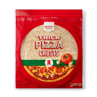 Thick Pizza Crusts - 24oz/2ct - Market Pantry™