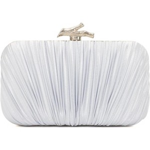 Clutch Purses for Women Evening Bag Pleated Clutch Bag with Chain for Wedding Party - 1 of 4