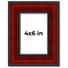 PosterPalooza | Photo Size Weathered Red Picture Frame - UV Acrylic, Foam Board Backing, Hanging Hardware - 2 of 4