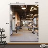 Apmir  2/3 pieces Rectangle Wall Mirror Home Gym Mirror Dance Studio Mirror Tempered Glass Mirror - 2 of 4