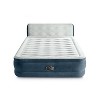 Intex 18" Pillow Top Air Mattress with Electric Pump and Headboard - Queen Size - 2 of 4