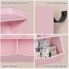 Toy Bookshelf and Bookcase - Multi Shelf with Cubby Organizer Cabinet for Books and Toys for Children Bedroom Playroom - 3 of 4