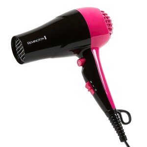 Remington Compact Styler - Small & Portable Hair Dryer - Ceramic Blow Dryer w/ 2 Heat/Speed Settings & Cool Shot for Smooth Finish - Travel Size - 1 of 4