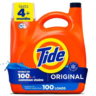 Tide Laundry Detergent Original HE Liquid Laundry Soap
