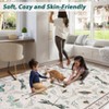 Washable Insect Runner Rug for Bedroom Kitchen Non Slip Rugs Whimsical Fantasy Boho Indoor Ultra Soft Rugs - 4 of 4