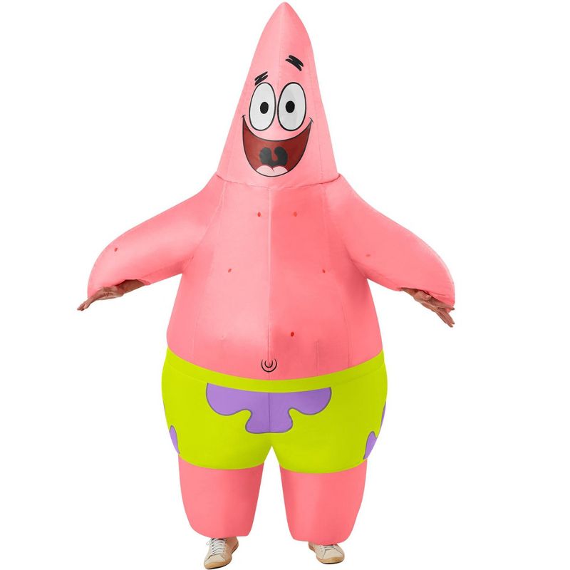 Rubies Spongebob Squarepants: Patrick Star Adult Inflatable Costume, 1 of 5