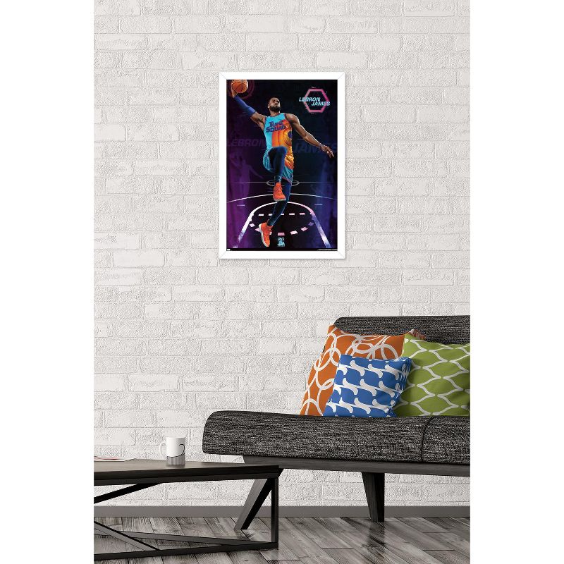 Trends International Space Jam: A New Legacy - LeBron James Framed Wall Poster Prints, 2 of 7
