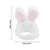 Unique Bargains Halloween Rabbit Pet Headwear White Pink 1 Pc - 4 of 4