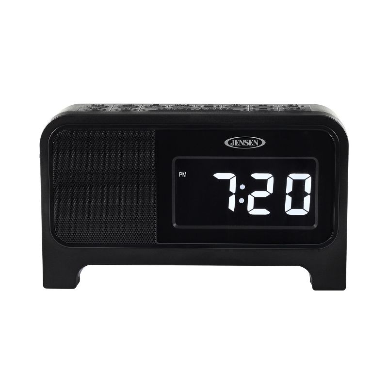 JENSEN JCR-350 Digital Clock Radio with Soothing Nature Sounds and Night Light, 3 of 7