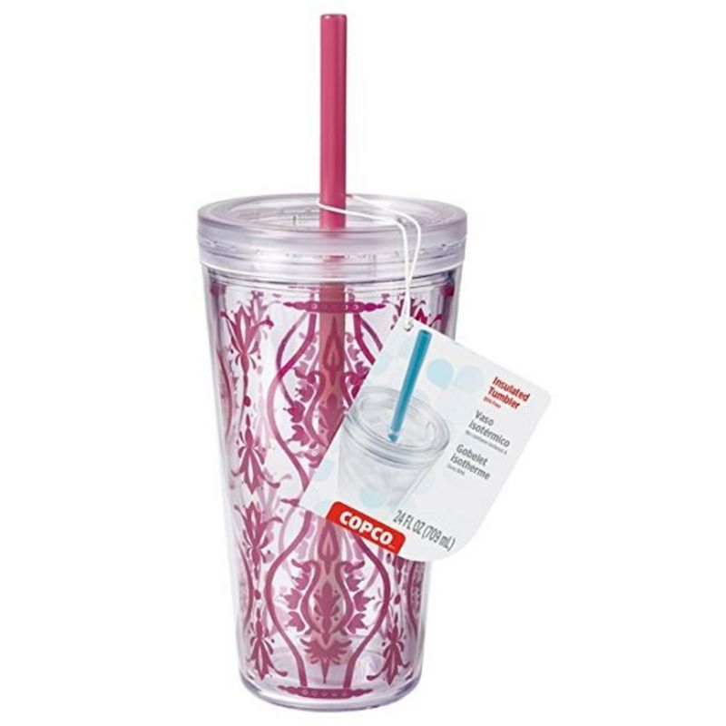 Copco Minimus 24-Ounce Double Walled Insulated Tumbler with Removable Straw, BPA Free, 2 of 6